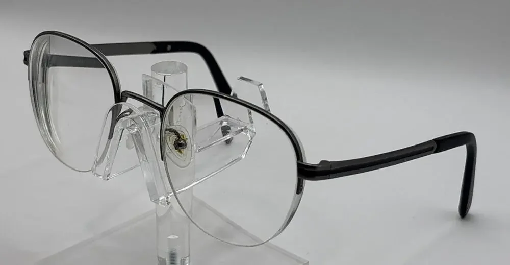 Bvlgari 1114 195 Gray Rimless Eyeglass Frames 52-22 145 Designer Italy